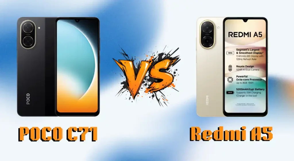 POCO C71 vs Redmi A5